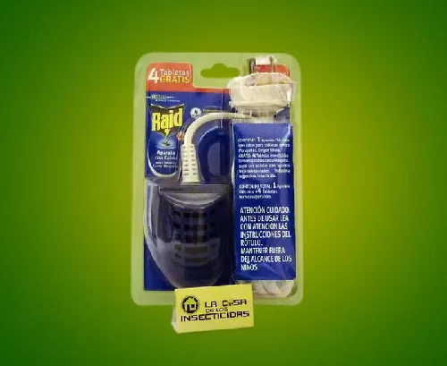 Aparato Raid para tabletas contra mosquitos con cable 