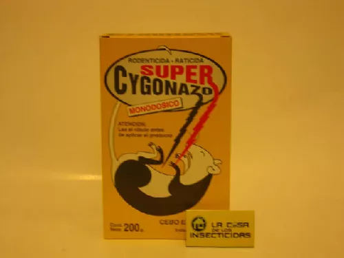 Supercygonazo raticida rodenticida