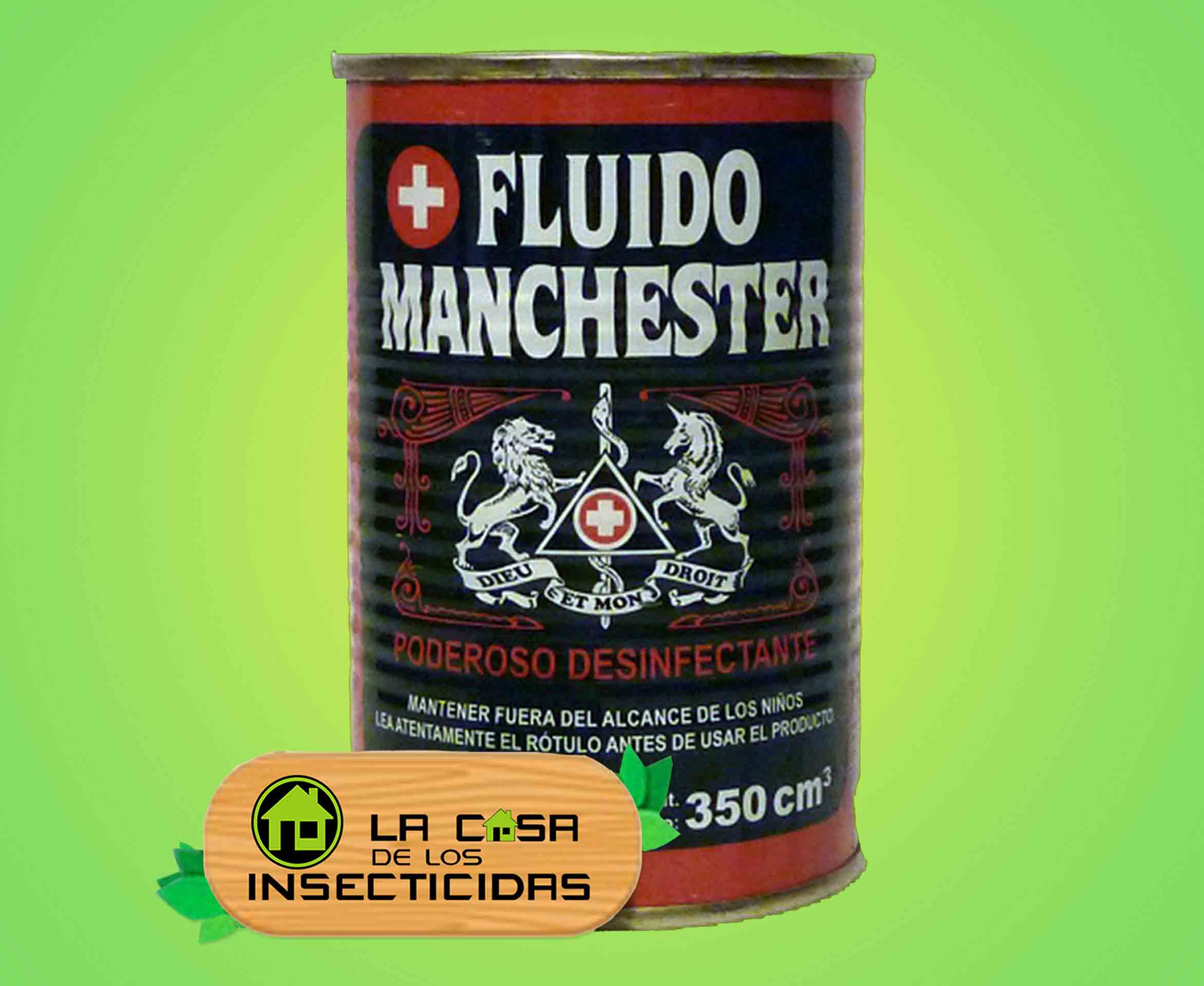 Fluido Manchester 350cc desinfectante sanitizante