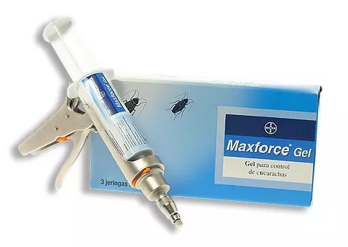 Maxforce Gel cebo cucarachicida control de plagas